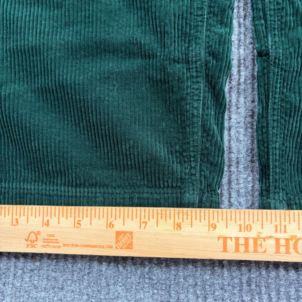 Polo Ralph Lauren Pants Men's XL Green Corduroy Elastic Waist Casual Preppy - Picture 7 of 9